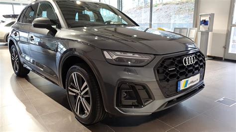 New 2021 Audi Q5 in Daytona grey with rear OLED Lights